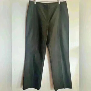 Lafayette 148 New York Black Straight Leg Pants